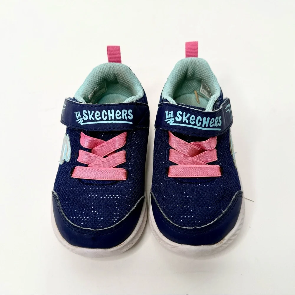 5 Pairs of Toddler Shoes. Size 5. Vans, Stride Rite, Skechers